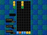 une photo d'Ã©cran de Columns sur Sega Megadrive